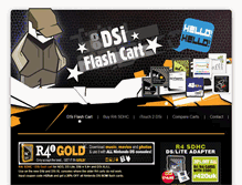 Tablet Screenshot of dsiflashcart.com